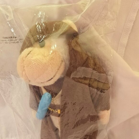 Rare Star Wars Jedi Rally Monkey Stuffed Toy Animal MLB Los Angeles Angels Obi - Picture 12 of 14